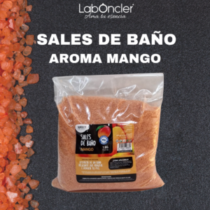 Sales de Baño ricas en Magnesio – Aroma MANGO