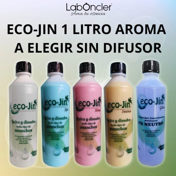 Eco-Jin 1 Litros Aroma Intense SIN DIFUSOR