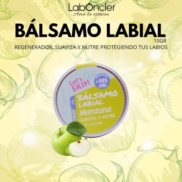 TARRINA LABIAL MANZANA  "NUEVO"