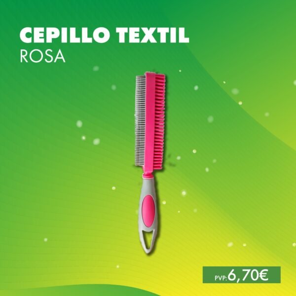 Cepillo Textiles Rosa - Imagen 3