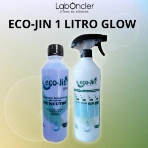 Eco-Jin glow 1 Litro con Bayeta y Estropajo