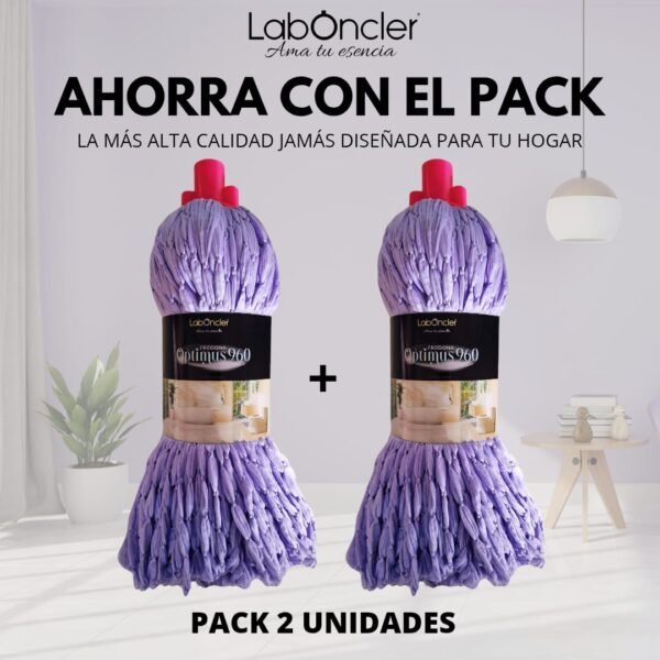PACK DOBLE FREGONA OPTIMUS 960