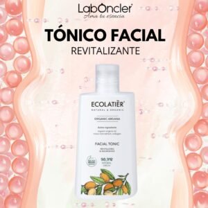 ECOLATIER Tónico Facial Revitalizante y Nutritivo Argán Ecológico